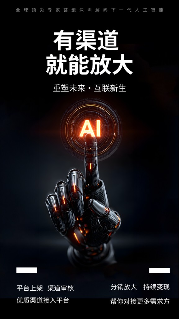 零壹跃迁品牌视觉海报 2